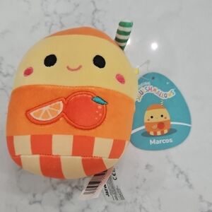 Squishmallows Marcos Orange and Cream Citrus Plush